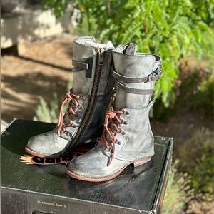 Freebird Ravi Black Mid Calf Boots Size 6 EUC